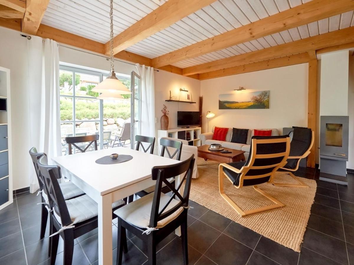 Fachwerkhaeuser Seedorf - Haushaelfte "Sophie Charlott" Mit Kamin Und Terrasse Seedorf (Rugen) Exterior foto