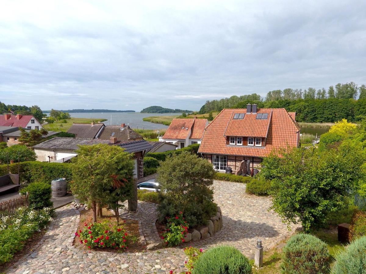Fachwerkhaeuser Seedorf - Haushaelfte "Sophie Charlott" Mit Kamin Und Terrasse Seedorf (Rugen) Exterior foto